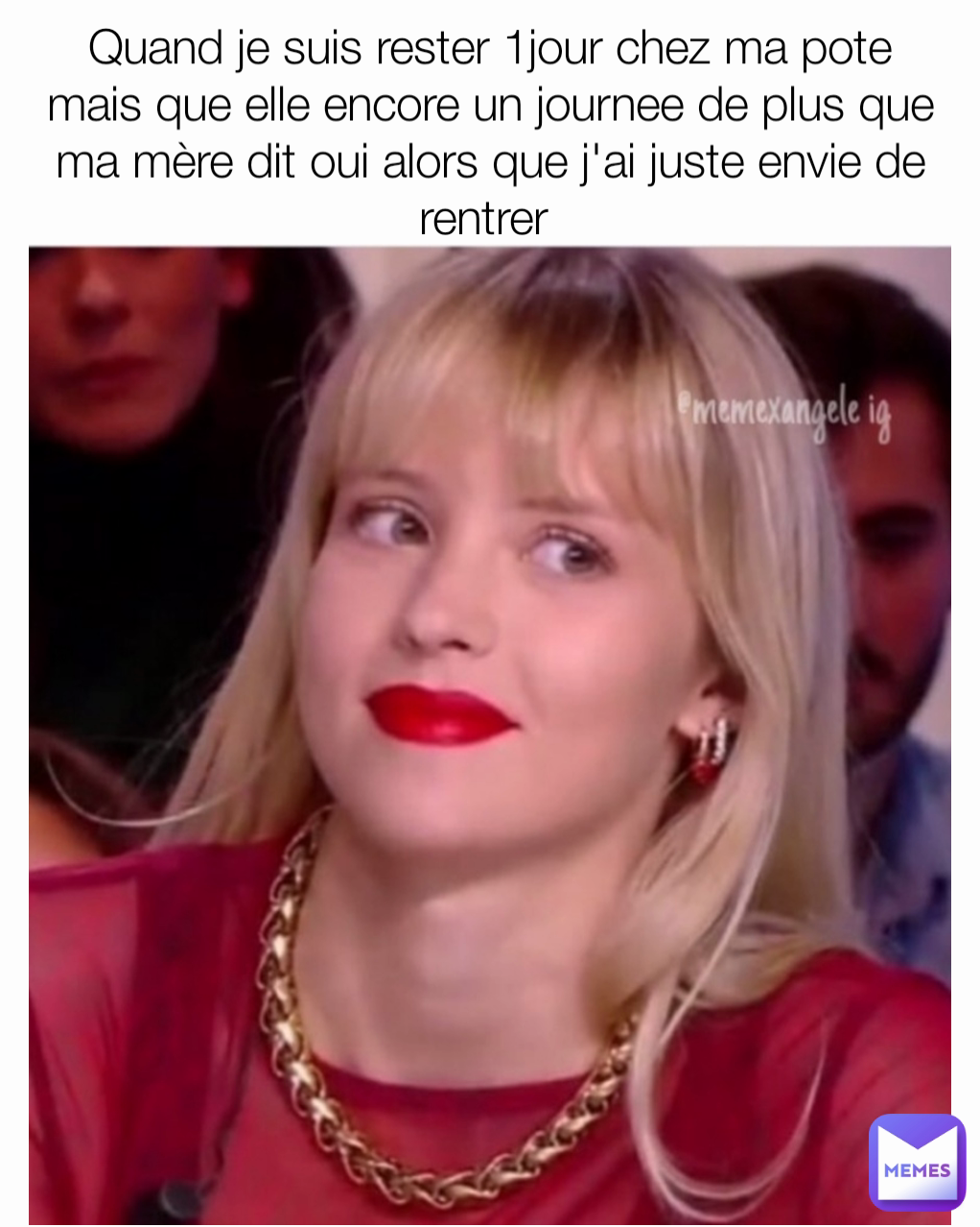 Quand Je Suis Rester 1jour Chez Ma Pote Mais Que Elle Encore Un Journee