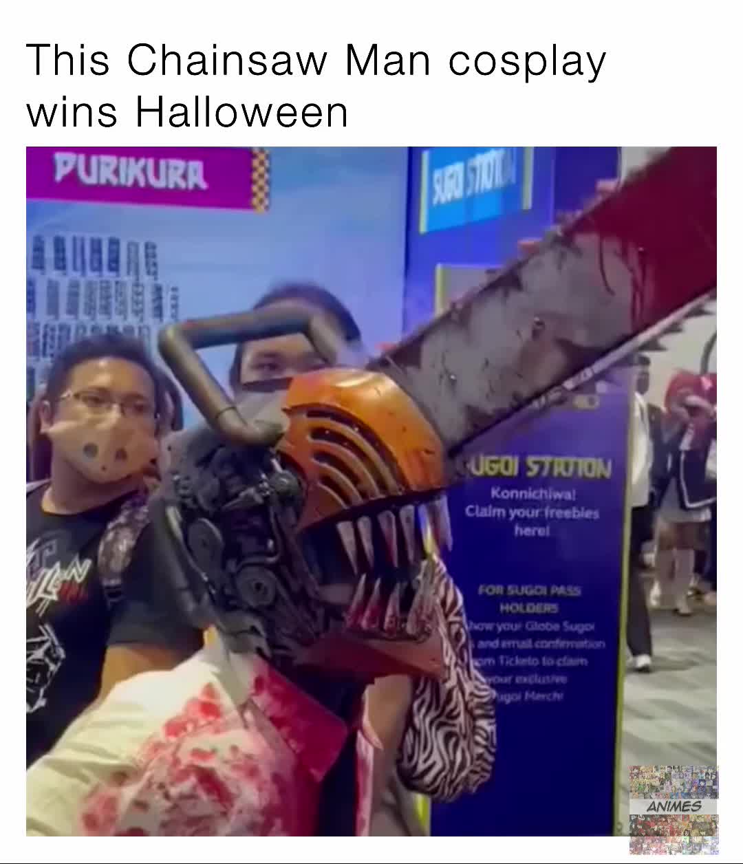 This Chainsaw Man Cosplay Wins Halloween Anime Memes