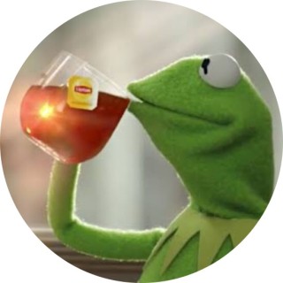 Kermit loves tea
