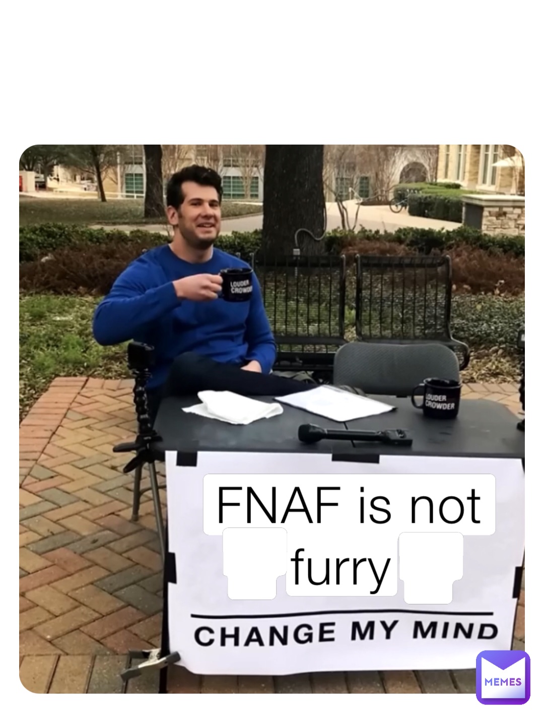FNAF is not furry FNAF is not furry FNAF is not furry