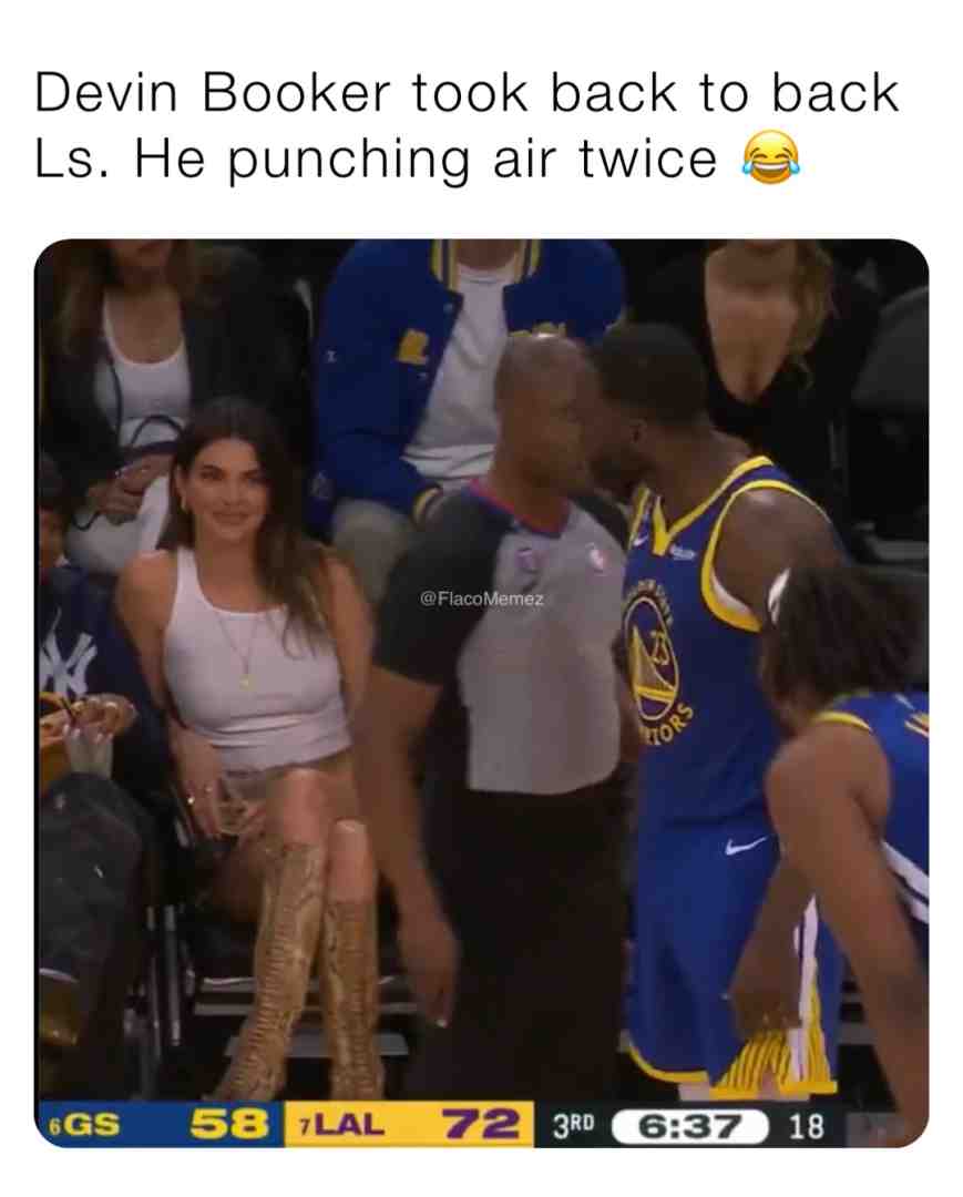 Kendall Jenner at the game with Bad Bunny. Another L for Devin Booker #NBA #Suns #kendalljenner #badnunny