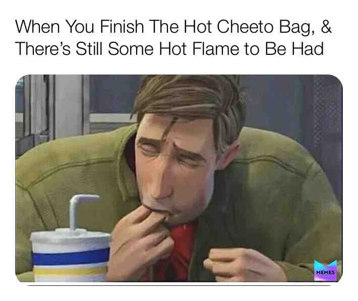 #Hot #Cheeto #Dust #Succ