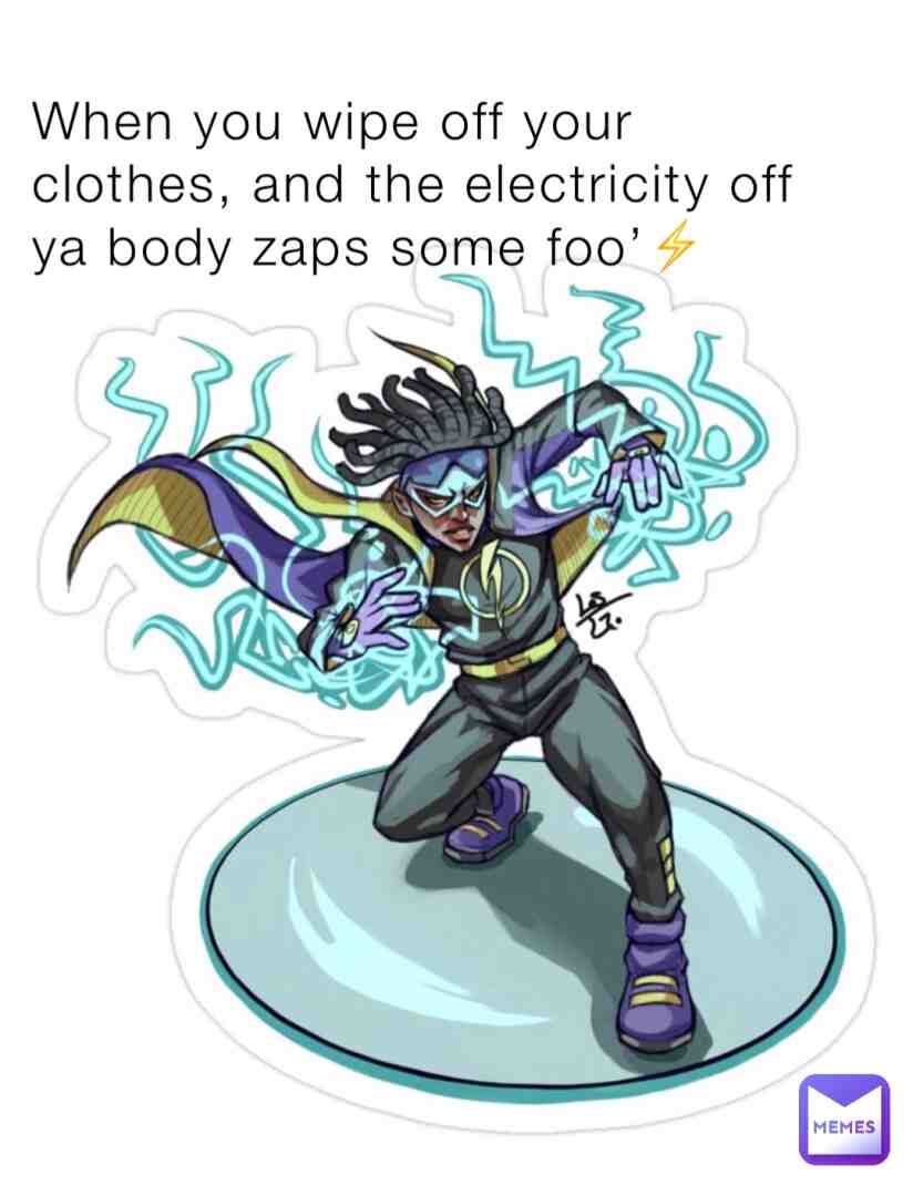 Triboelectricity #fr #itsathing #static #shock #poo #shart #funny #meme