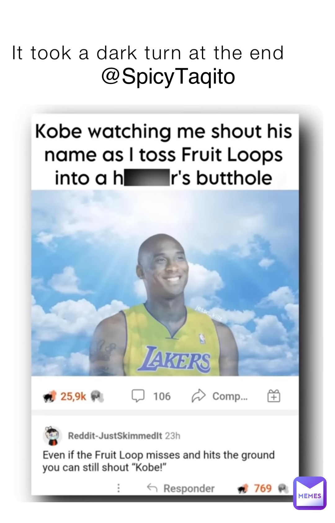 It took a dark turn at the end