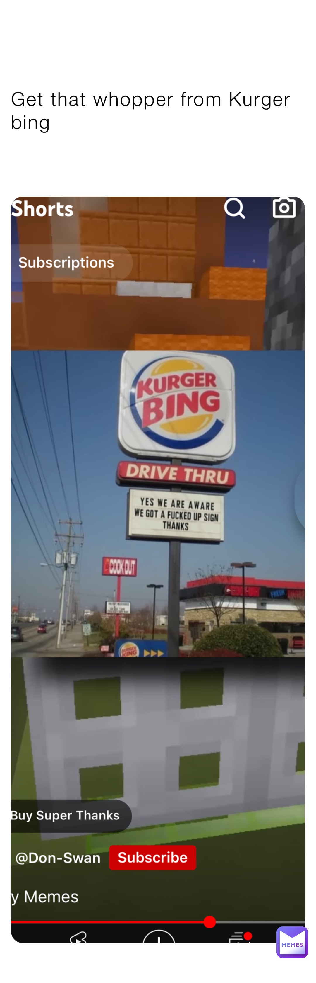 Get that whopper from Kurger bing