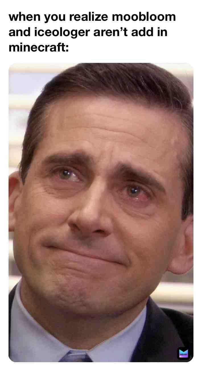 i’m still sad :( but i know minecraft gonna add really cool stuff :D #minecraft #minecraftcaveandcliffsupdate #lol #bruh #memes4dayz #yeet #haha #funnymemes