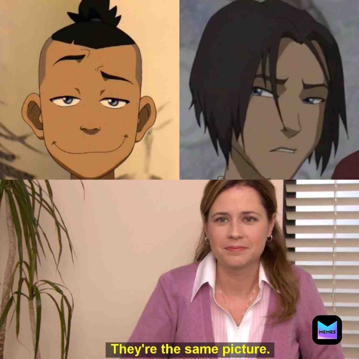 Sokka with his hair down hit different tho  #atla