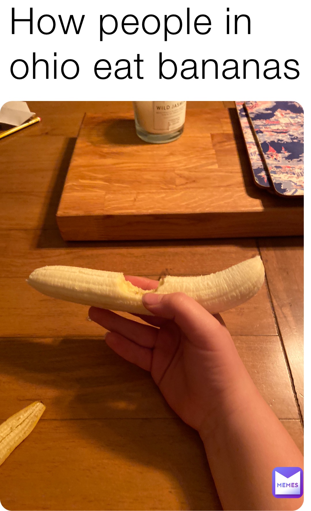 How people in ohio eat bananas