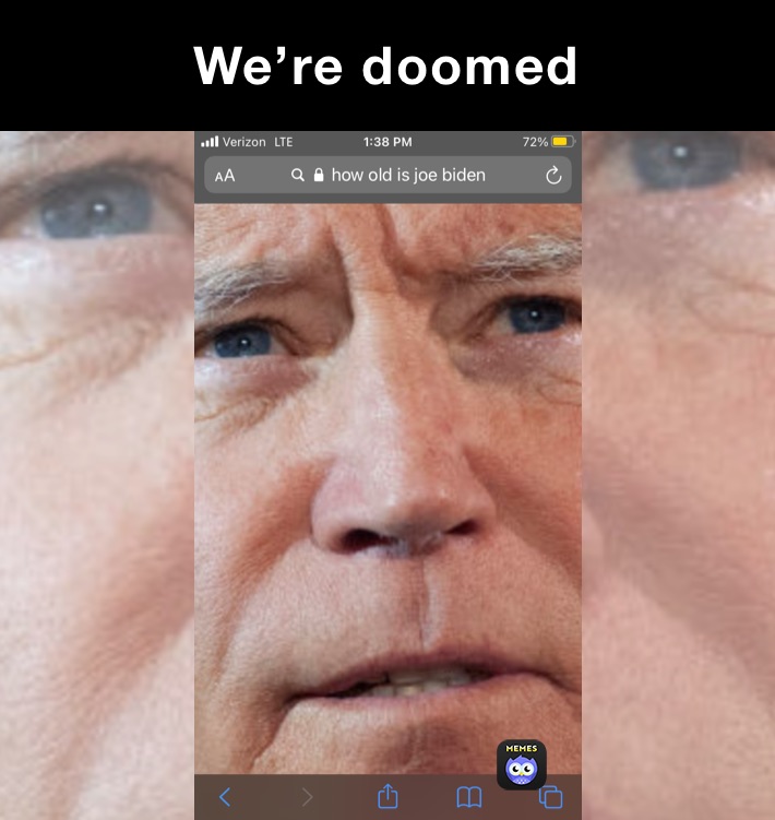 We’re doomed