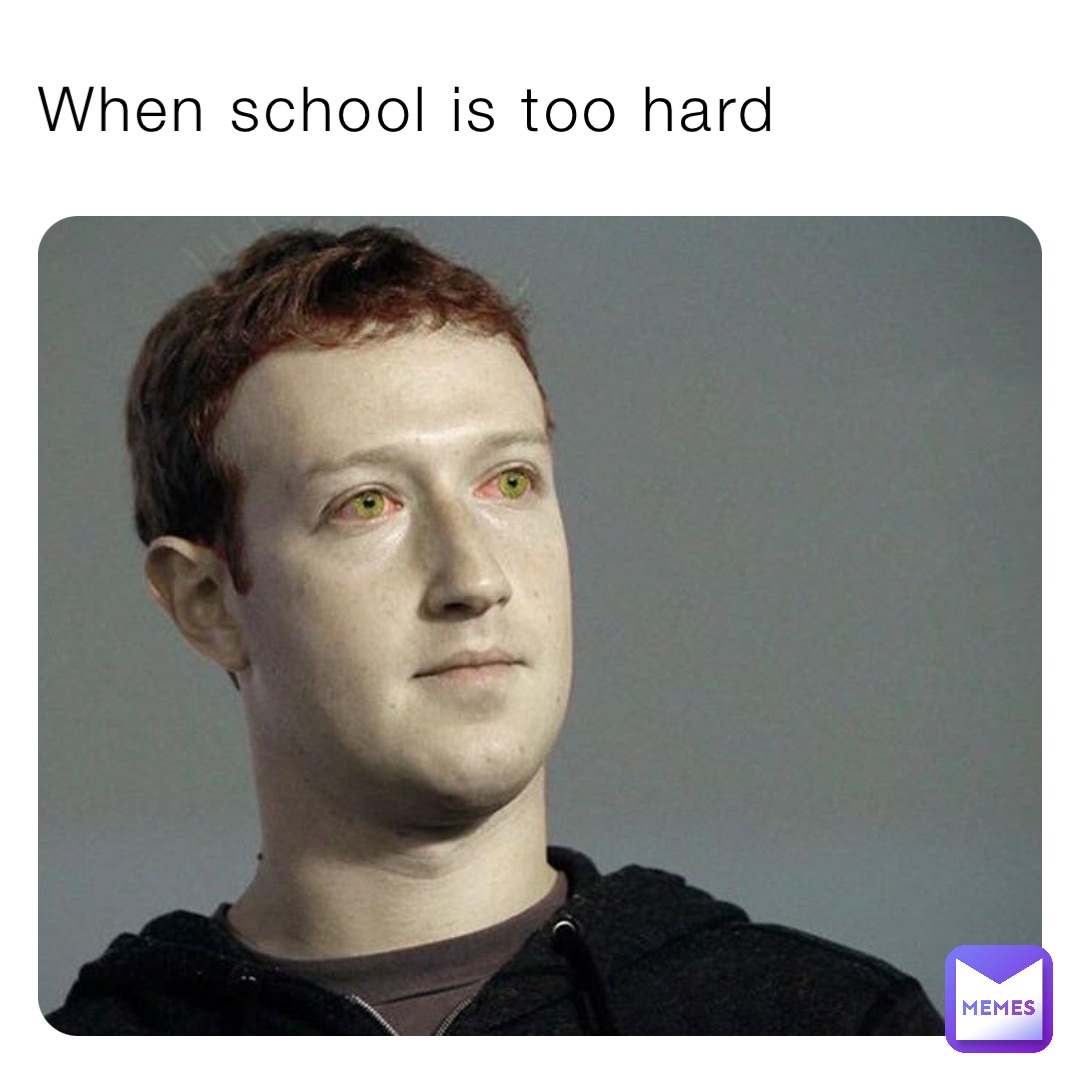 When school is too hard