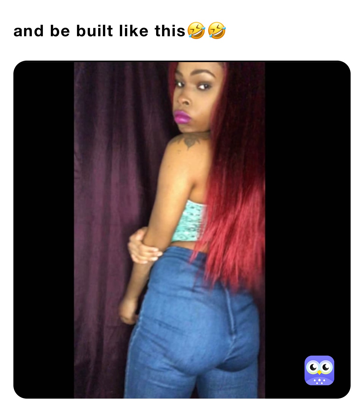 and be built like this🤣🤣