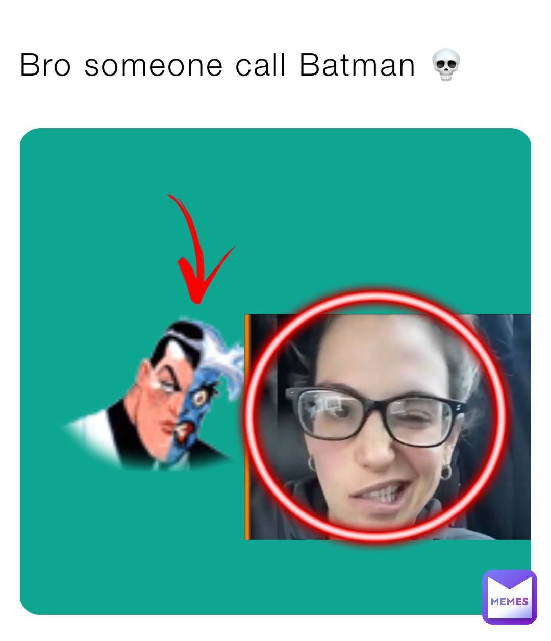 Bro someone call Batman 💀