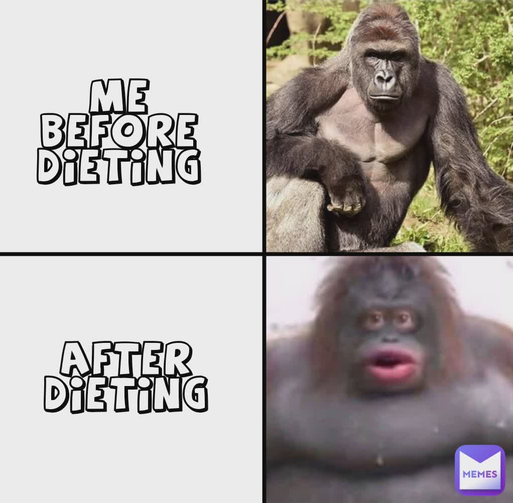 ME BEFORE DIETING AFTER DIETING