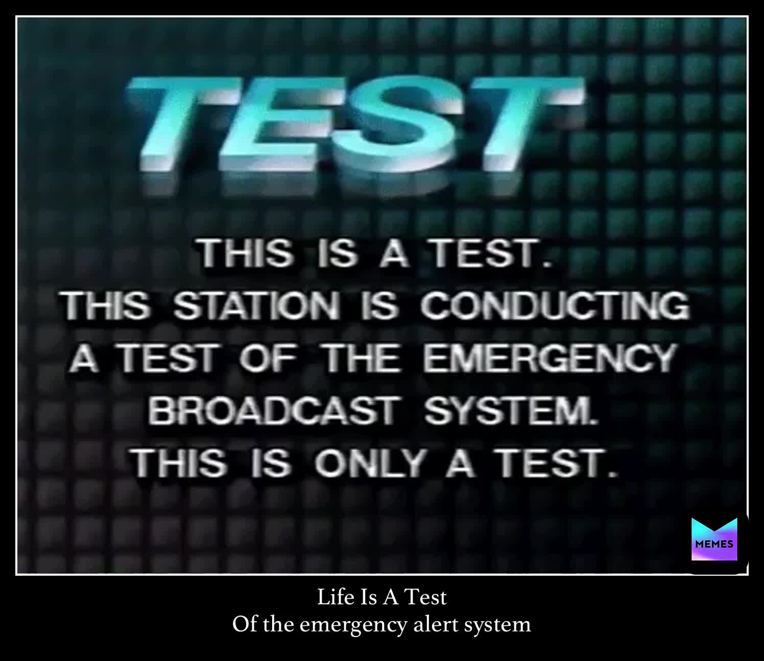 This is a test. Emergency Broadcast. Emergency Broadcast System. Тестирование гиф. Emergency Broadcast System gif.