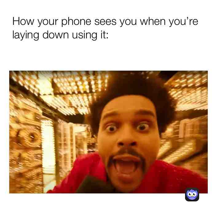 Kinda just felt like I wanted to do something of how your phone would see you when you’re using it :)