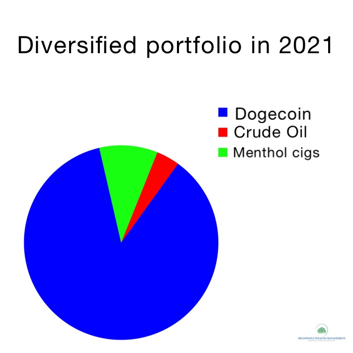 Diversified portfolio in 2021