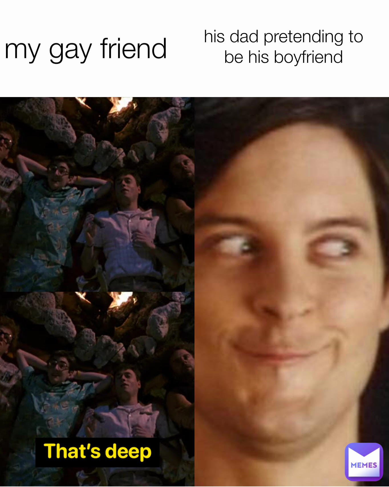 his dad pretending to be his boyfriend my gay friend