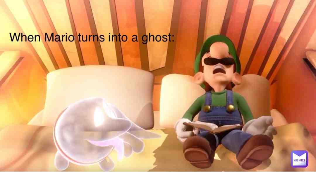 #Mario  #Luigi  #ghost