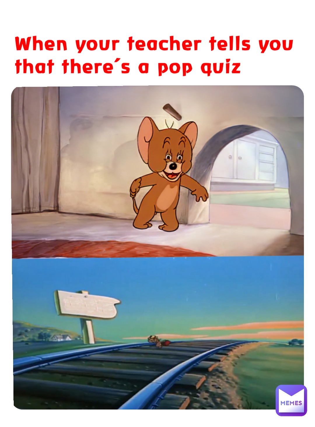 When your teacher tells you that there’s a pop quiz