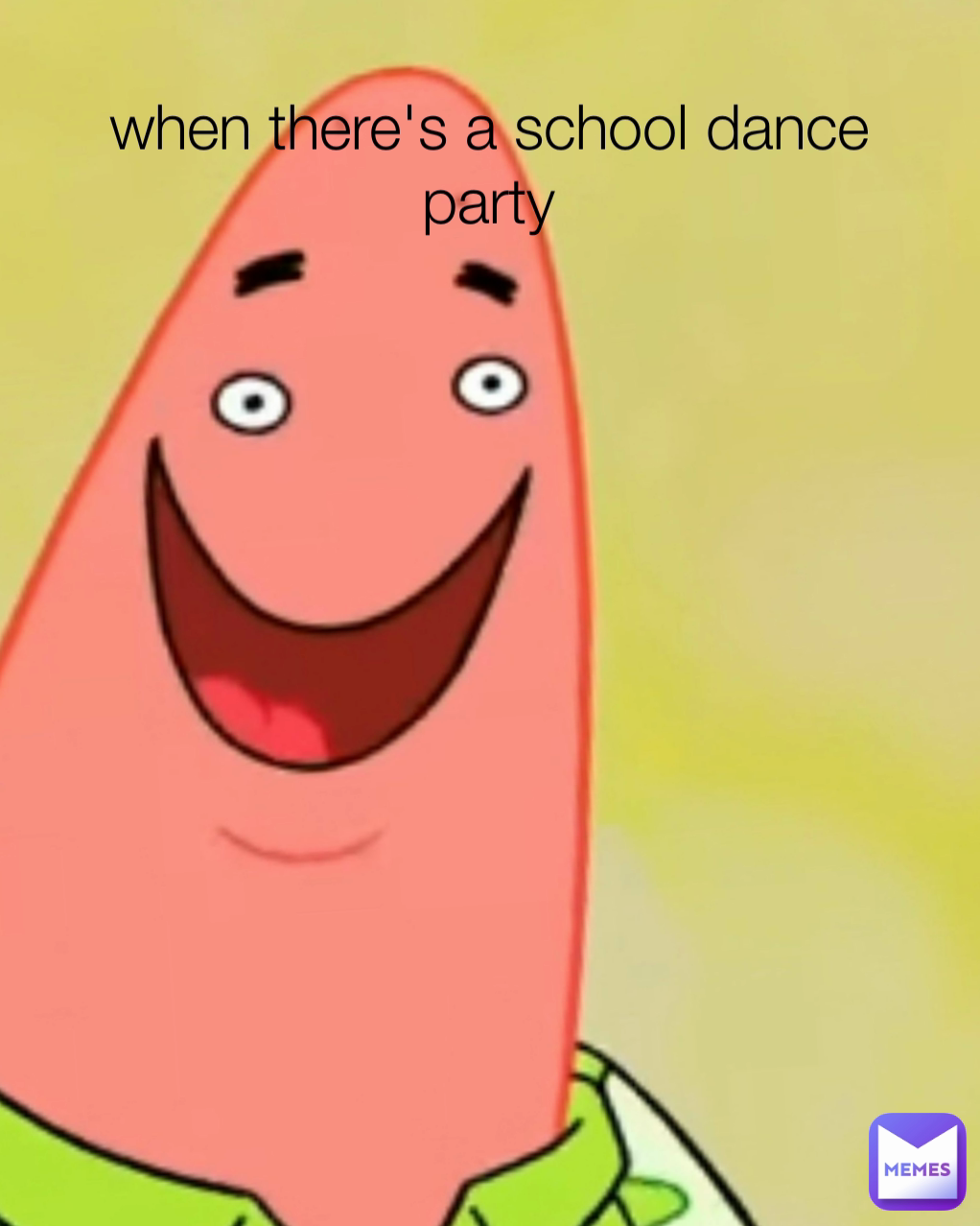 when there's a school dance party