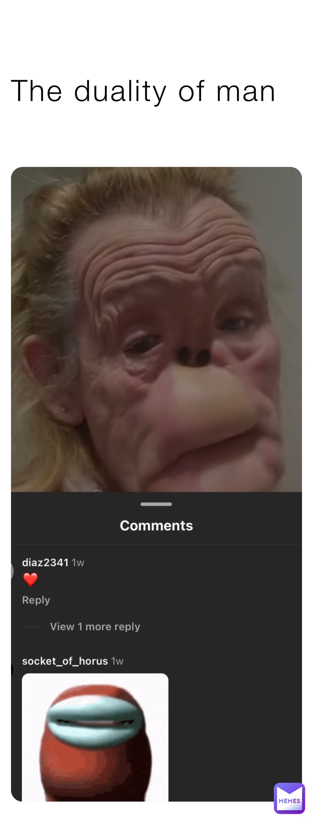 The duality of man