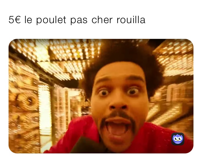 5€ le poulet pas cher rouilla 