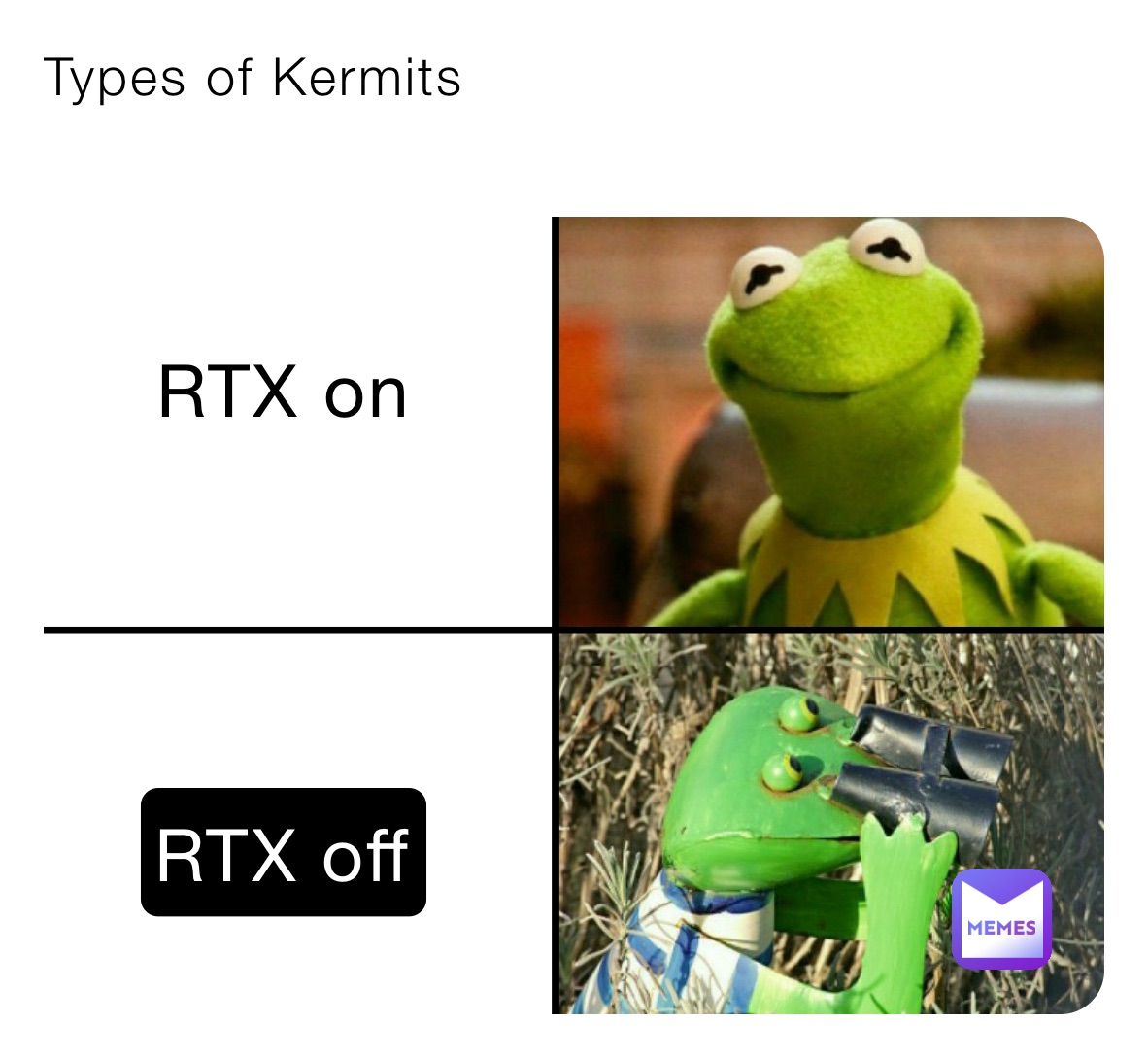 Types of Kermits
