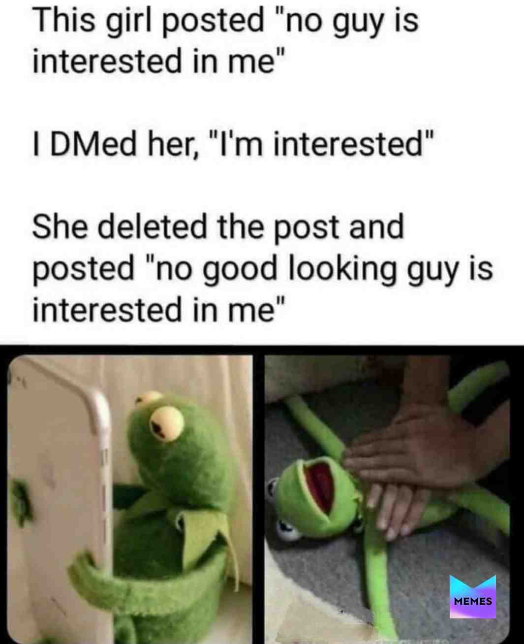 That h u r t s😢  #meme  #memes  #dankmemes  #dailymemes  #kermit  #girls  #boys  #dating