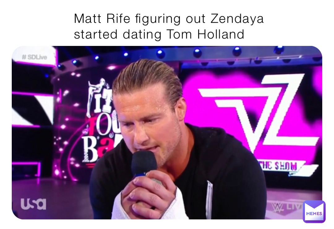 Matt Rife figuring out Zendaya started dating Tom Holland