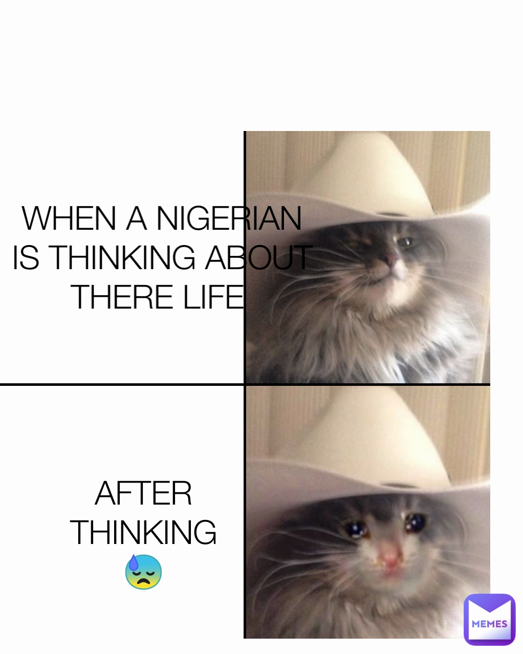 WHEN A NIGERIAN IS THINKING ABOUT THERE LIFE  AFTER THINKING 😓