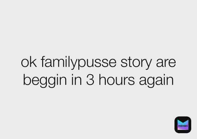 OH BOY I CANT WAIT #storyofpussefamily