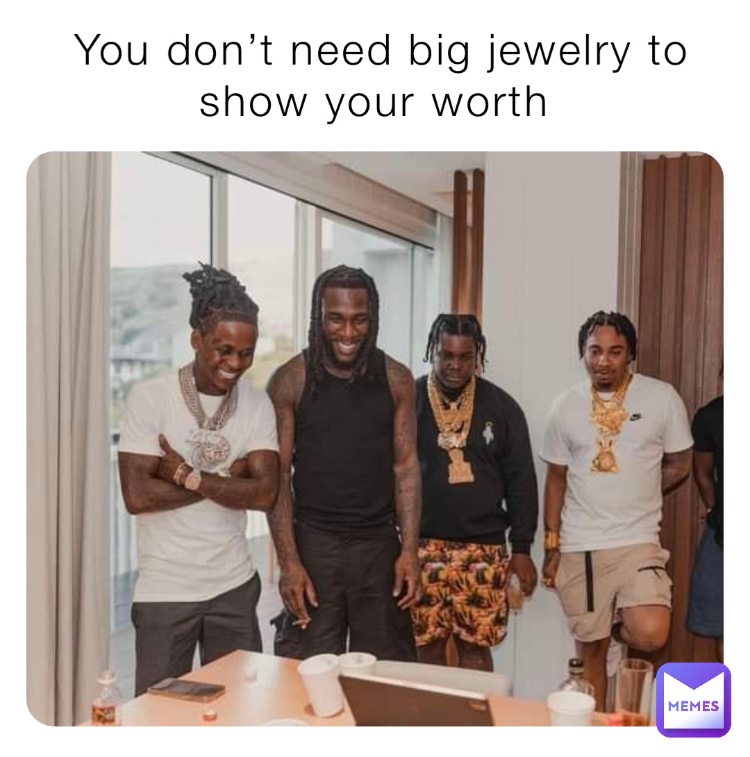 You don’t need big jewelry to show your worth