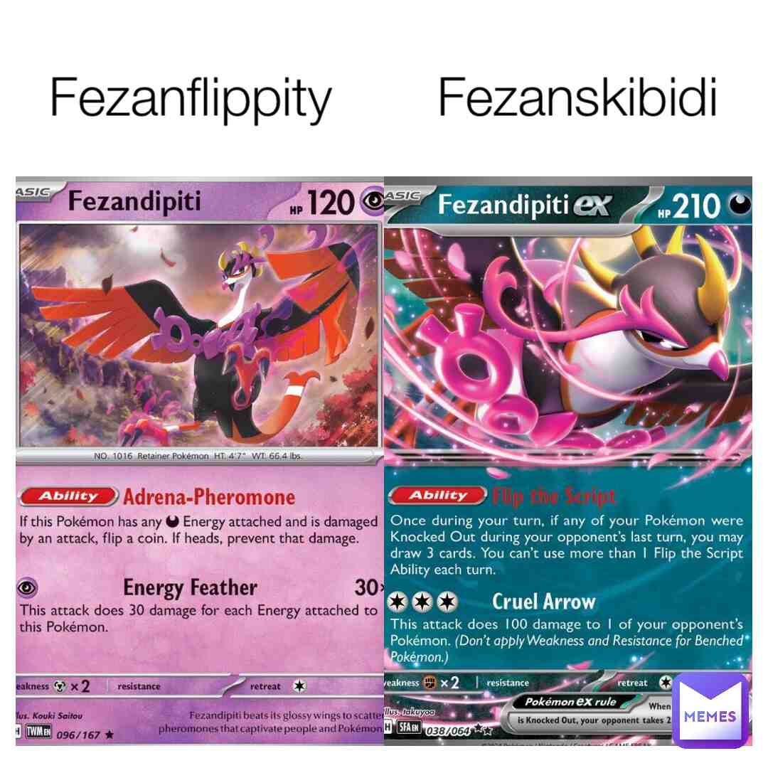 Fezanskibidi #pokémon #pokemontcg #pokemon