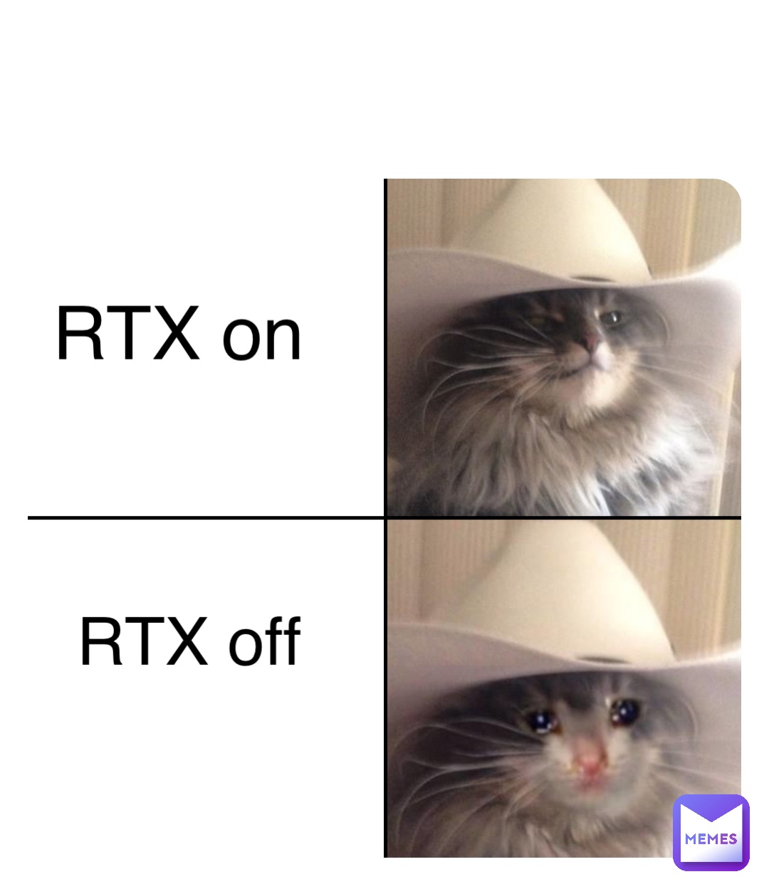 Double tap to edit RTX on RTX off