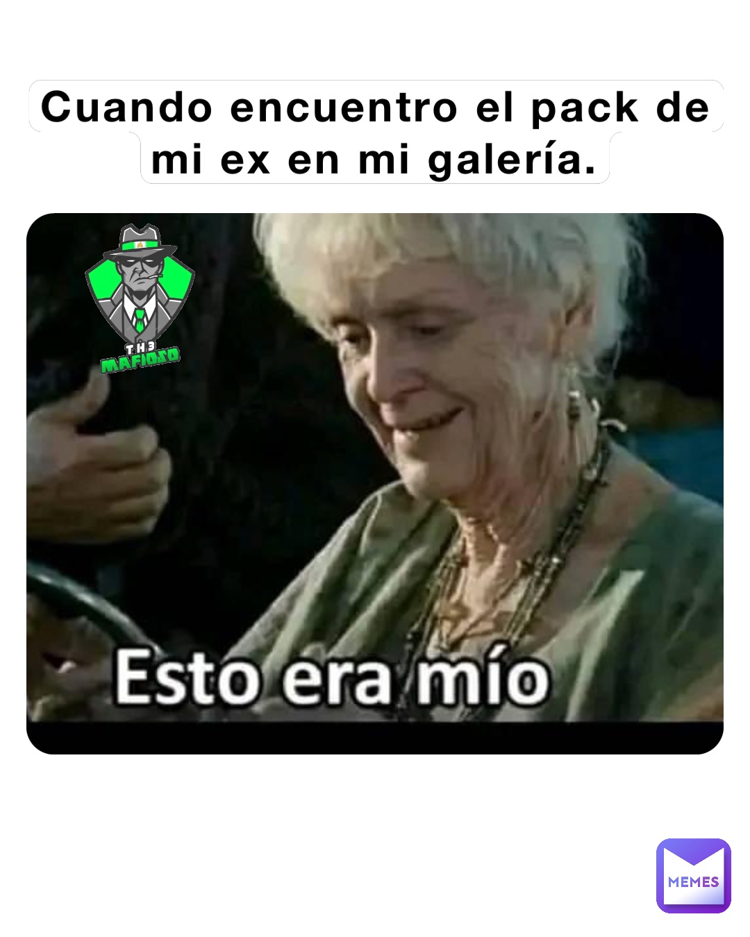 Cuando encuentro el pack de mi ex en mi galería.