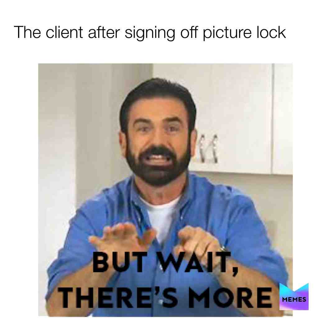 Just one small change...
Follow @videoeditingishard because video editing is hard
.
.
.
.
.
.
.
.
.
.
#dankmemes #memes\ud83d\ude02 #memesdaily #videoeditor #videoeditors #videoediting #videoeditormemes #videoeditorslife #videoeditorproblems #videoeditingskills #videoeditingtips #videoeditingtutorial #videoeditingcourse #premierepro #adobepremiere #avid #avidmediacomposer #avidmediacomposer8 #avidmediacomposertutorials #davinci #davinciresolve #davinciresolve16 #videoeditingishard #videoeditingishardpropsforeveryonewhodoesthatforreal #postproduction #postproductionlols #postproductionmemes #editvideos #memepage #imakememes