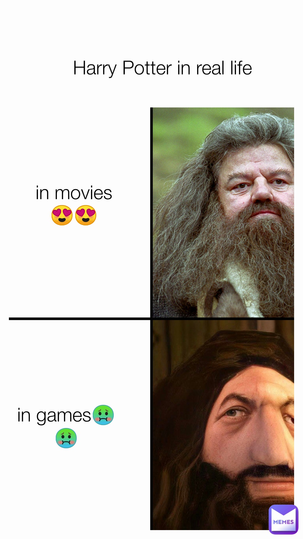 Harry Potter in real life  in movies 😍😍 in games🤢🤢