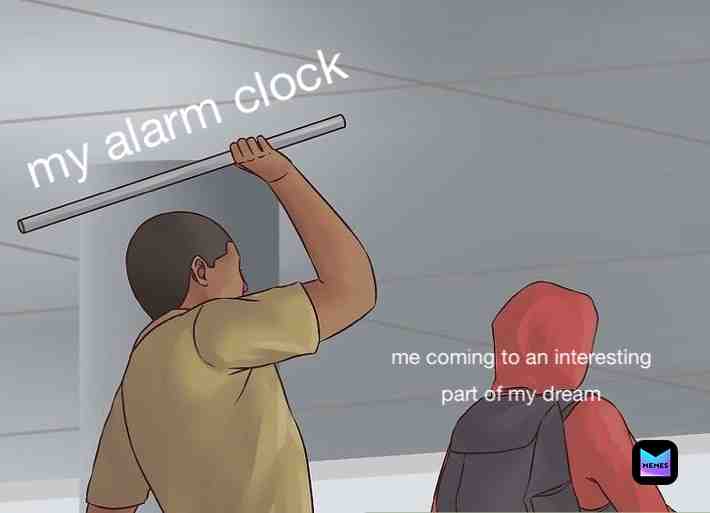 Screw the alarm clock all my homies hart eh alarm clock 🤬🤬