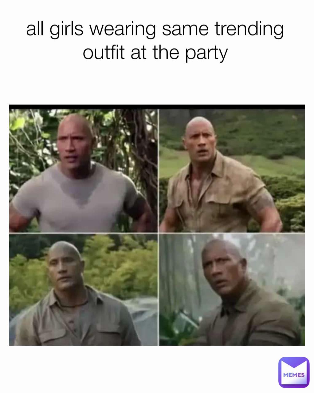 all girls wearing same trending outfit at the party