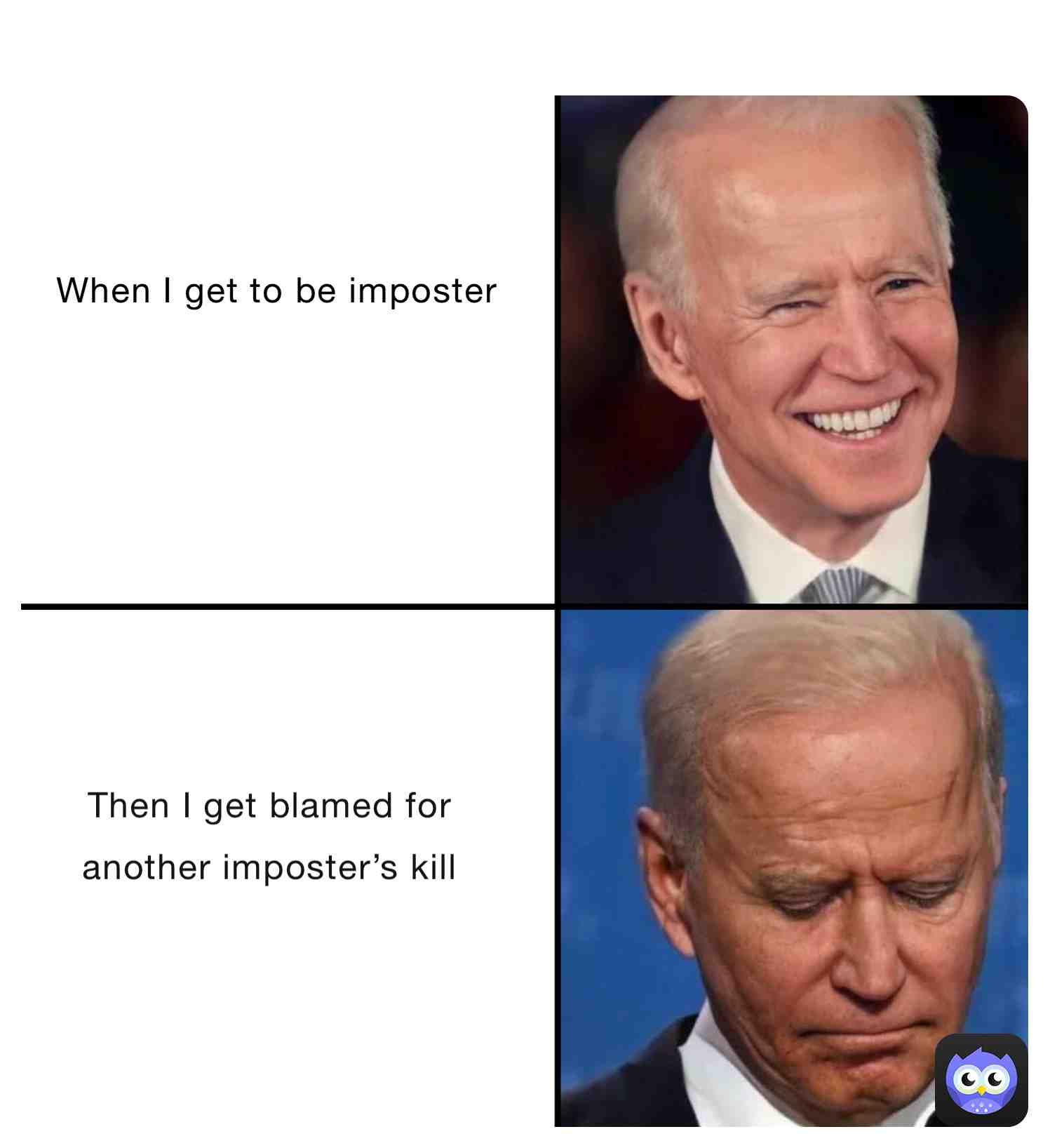 I prefer lobbies with one imposter \ud83e\udd2a\ud83e\udd2a\ud83e\udd2a
#amongus #amongusmemes #relatable #relateablememes #memeswithmercy