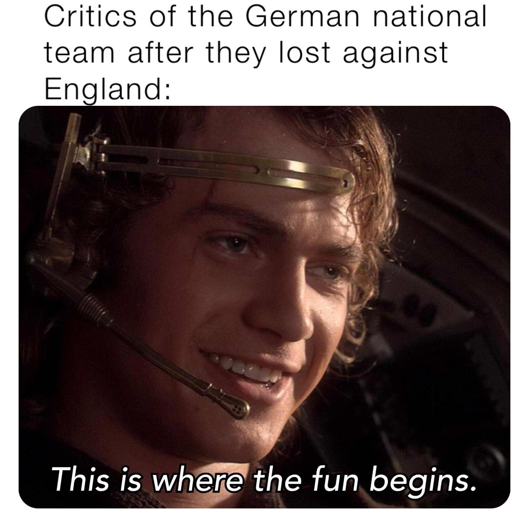 Critics of the German national team after they lost against England:
