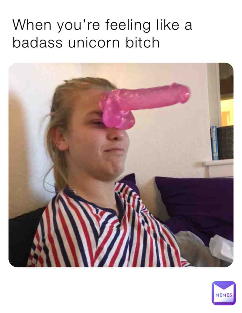 #badass #unicorn #bitch #pink