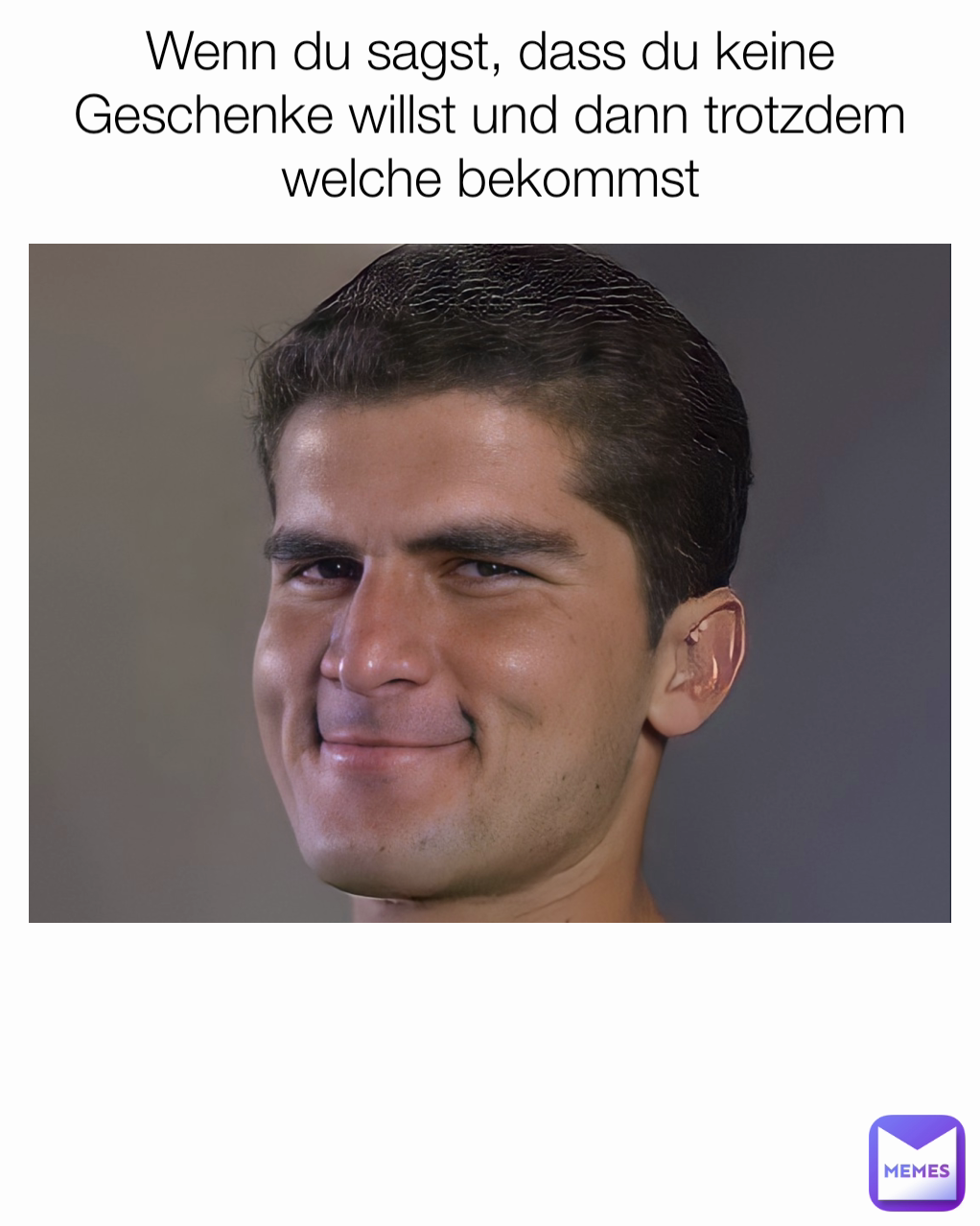Wenn du sagst, dass du keine Geschenke willst und dann trotzdem welche bekommst
