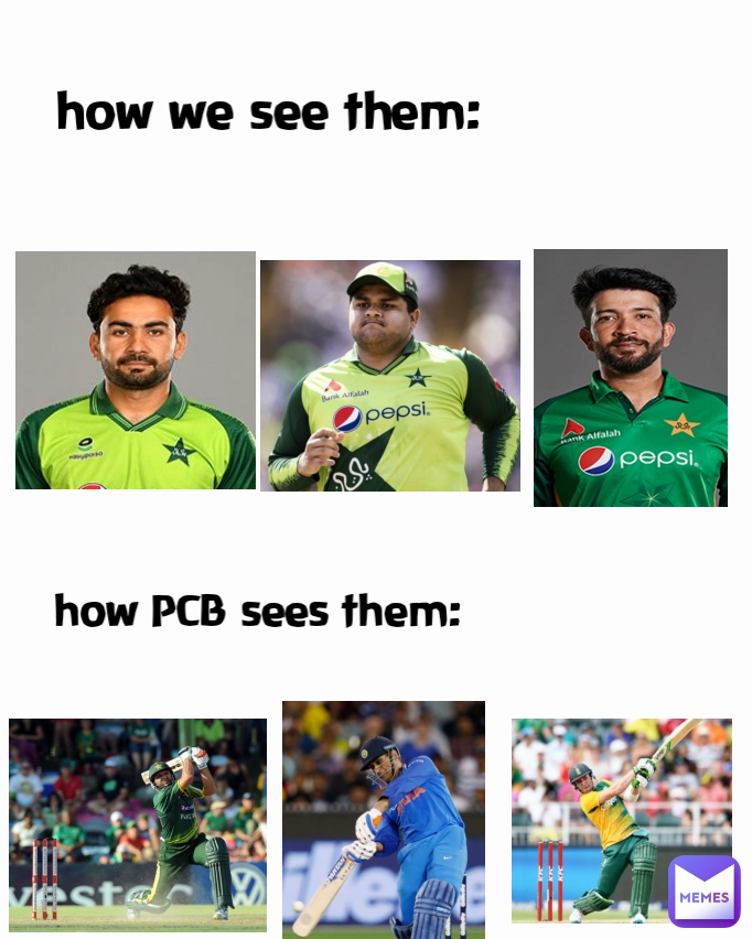 how we see them: how PCB sees them: