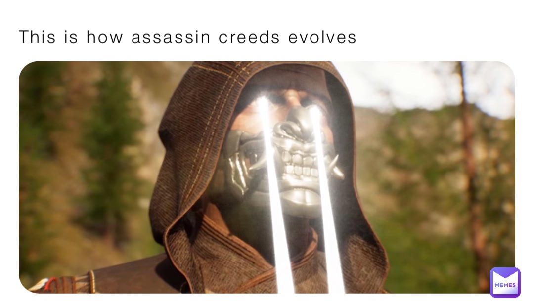 This is how assassin creeds evolves
