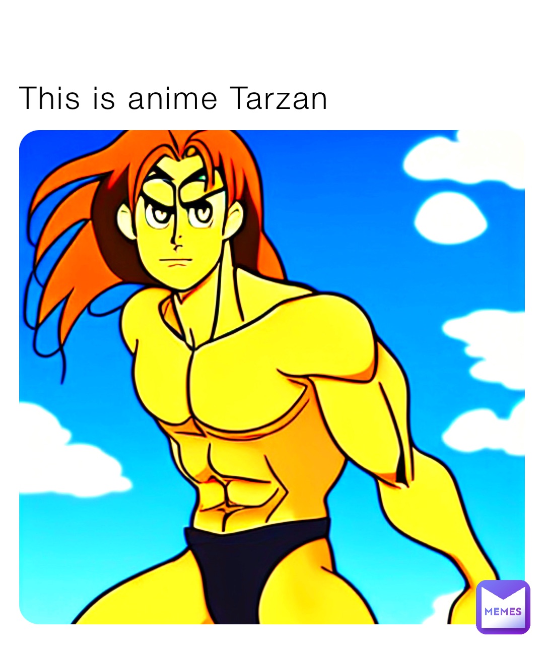 This is anime Tarzan