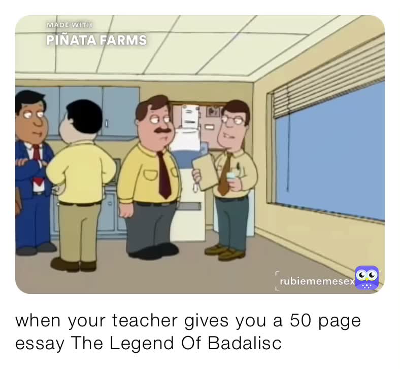 me thinking how to write my essay: meme - Piñata Farms - The best