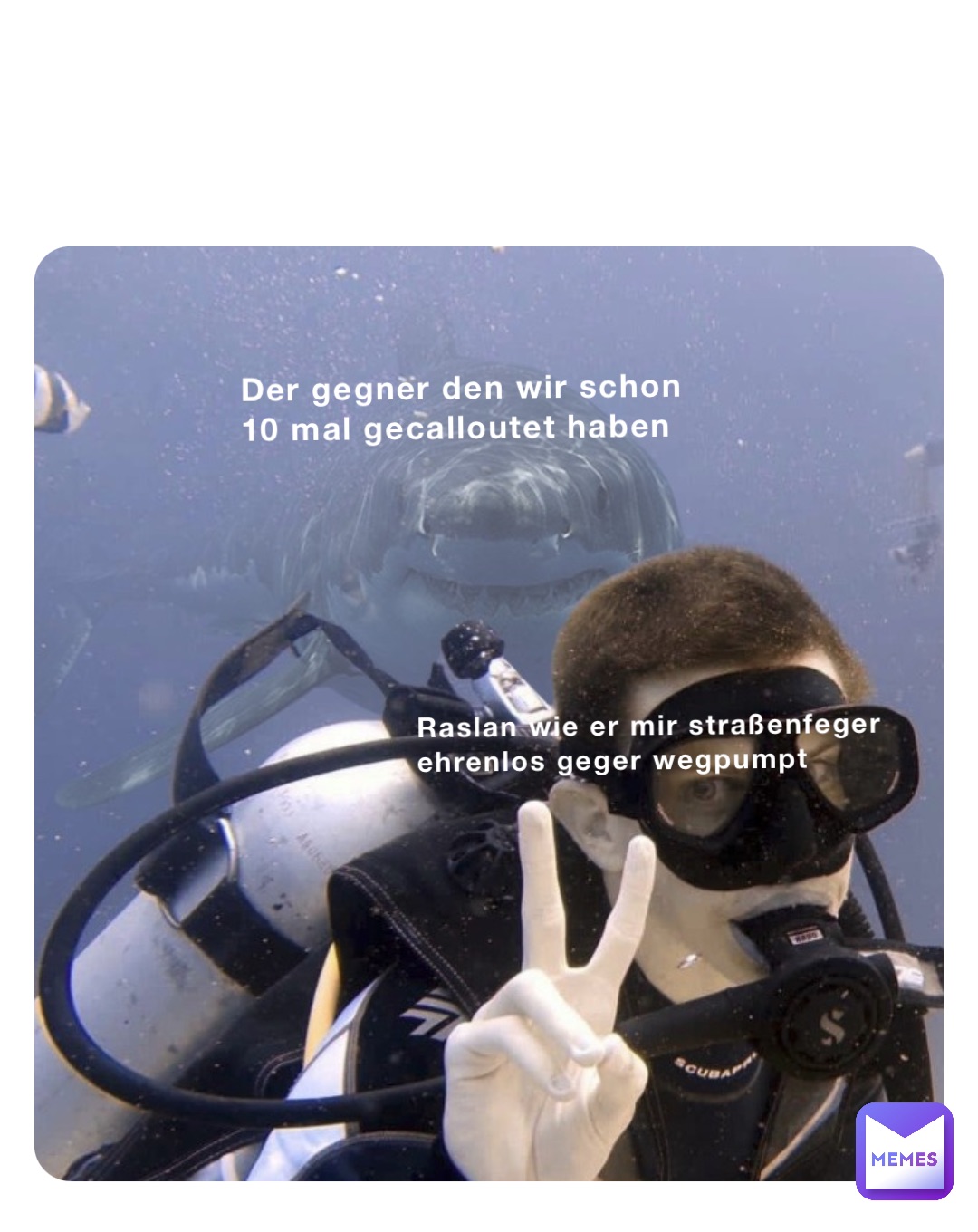 Raslan wie er mir straßenfeger ehrenlos geger wegpumpt Der gegner den wir schon 10 mal gecalloutet haben