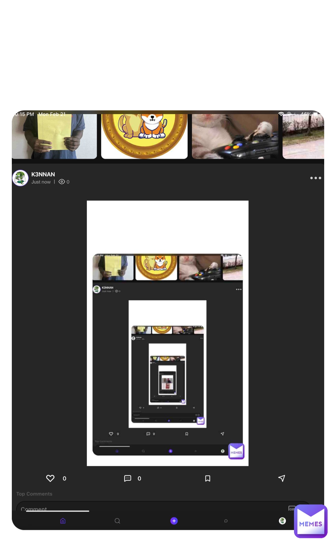 Double tap to edit K3NNAN Memes