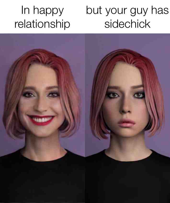 Relationship #cheatersgonnacheat #relationshipmemes #relationships āReplika #hoememes